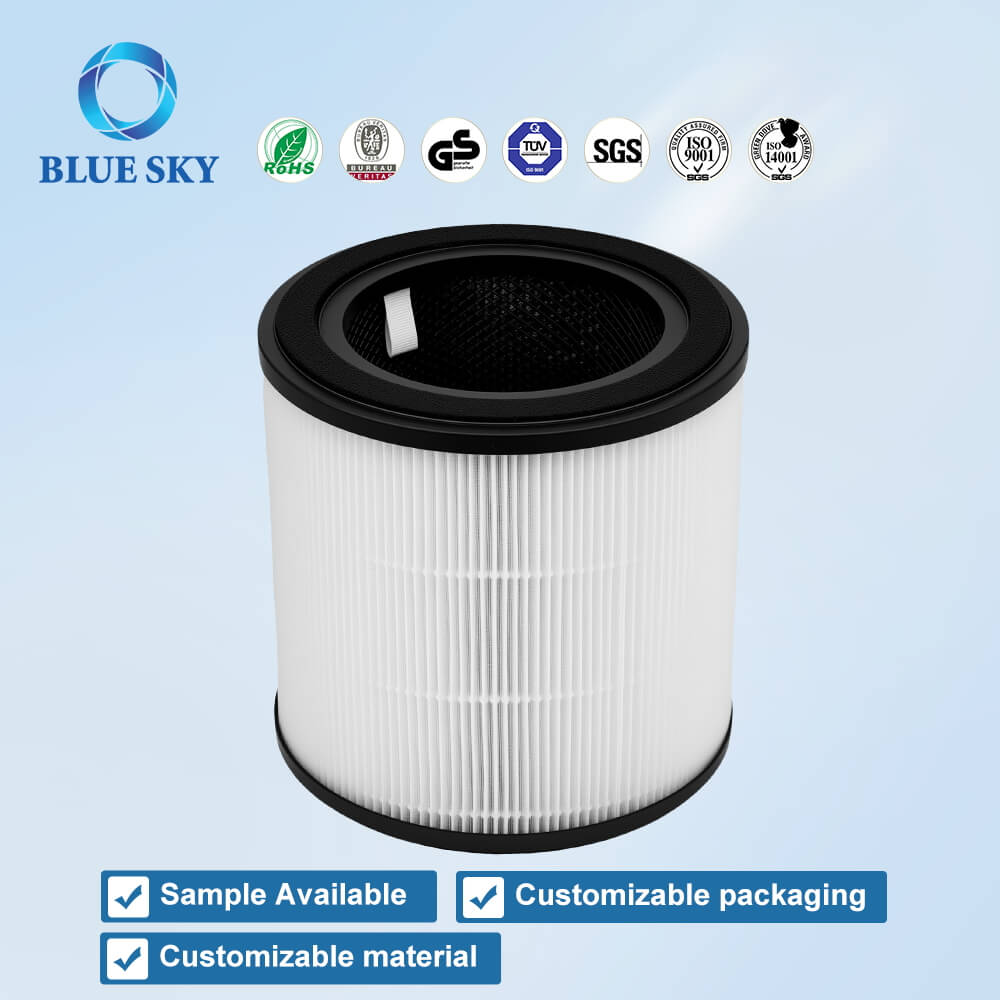 Sample Available 3-in-1 HEPA Filter Activated Carbon Filter Replacement for Bosch Air 2000 Air Purifier Muestra disponible Reemplazo del filtro de carbón activado del filtro HEPA 3 en 1 para el purificador de aire Bosch Air 2000