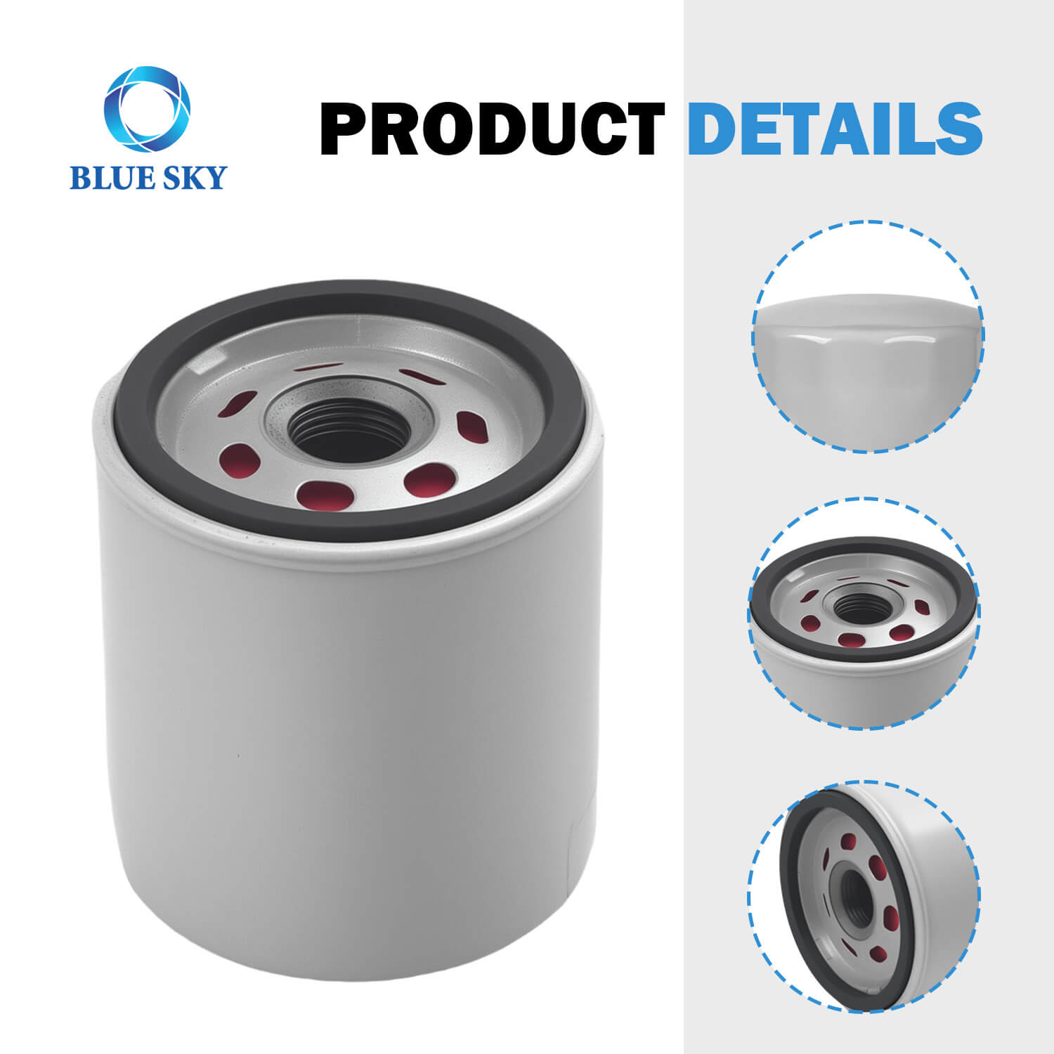 Details of Engine Oil Filter FL910S for FORD Detalles del filtro de aceite del motor FL910S para FORD