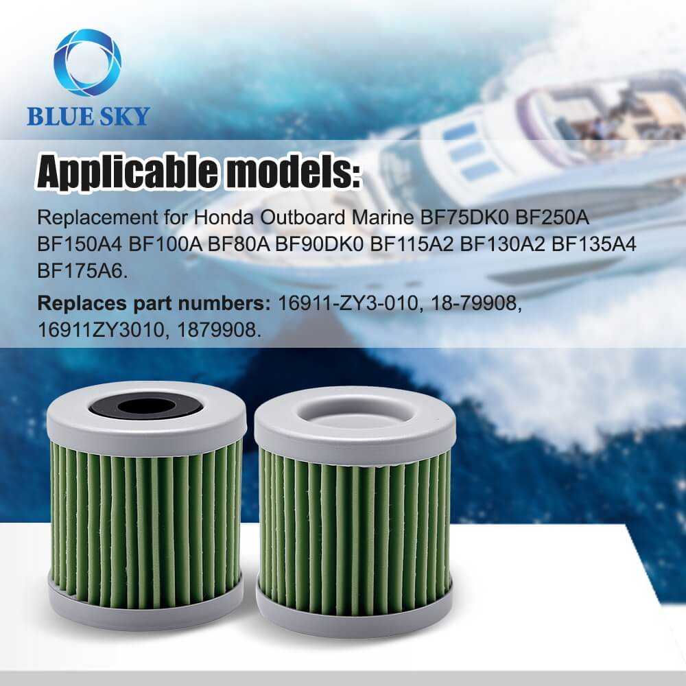 Outboard Fuel Filter, Marine Fuel Filter 16911-ZY3-010 for Honda Filtro de combustible fueraborda, filtro de combustible marino 16911-ZY3-010 para Honda