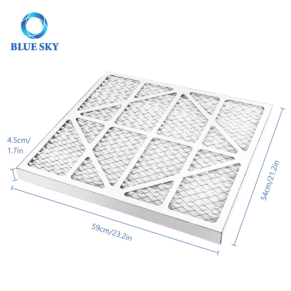 23.2x21.2x1.7 Inch MERV 8 10 13 Pleated Panel AC Furnace Air Filter 23,2x21,2x1,7 pulgadas MERV 8 10 13 Filtro de aire para horno de CA con panel plisado