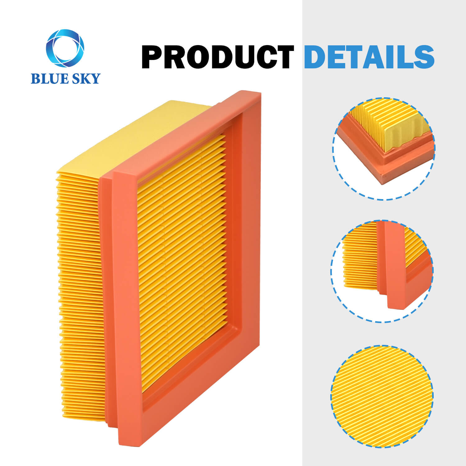Details of 17211-KRE-9000 Motorcycle Air Filter Replacement for Honda NXR125 XR125 XR125L (2003–2010) Detalles del reemplazo del filtro de aire de motocicleta 17211-Kre-9000 para Honda NXR125 XR125 XR125L (2003–2010)