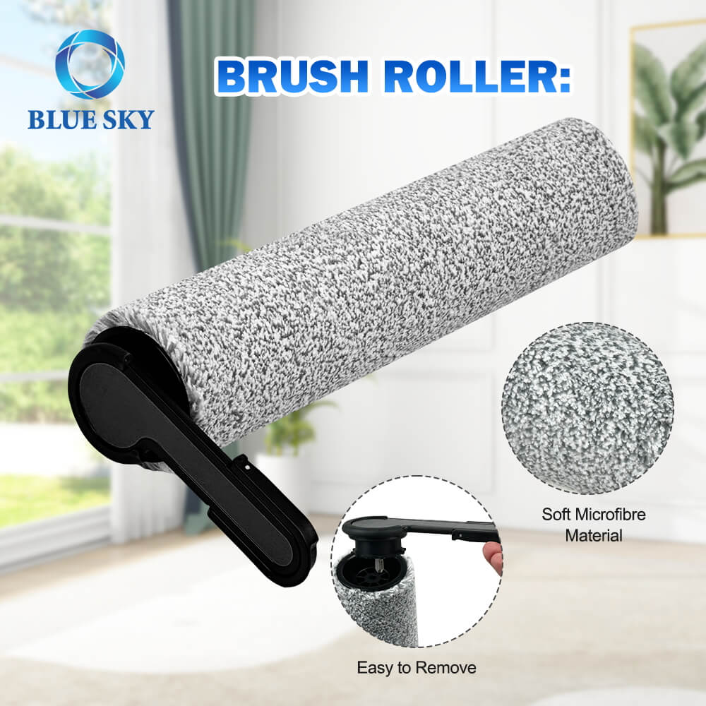 Details of Replacement Brush Roller Compatible with Tineco S7 Pro Floor Washer Detalles de Reemplazo de Rodillo de Cepillo Compatible con Lavadora de Pisos Tineco S7 Pro
