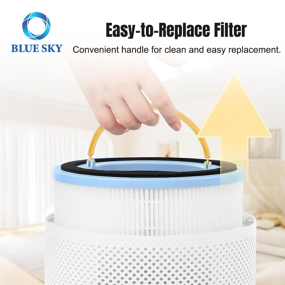 3-in-1 True HEPA Filter & Activated Carbon Filter LAP-B851S Filter Replacement for LEVOIT Sprout Air Purifier Filtro HEPA verdadero 3 en 1 y filtro de carbón activado Reemplazo de filtro LAP-B851S para purificador de aire LEVOIT Sprout