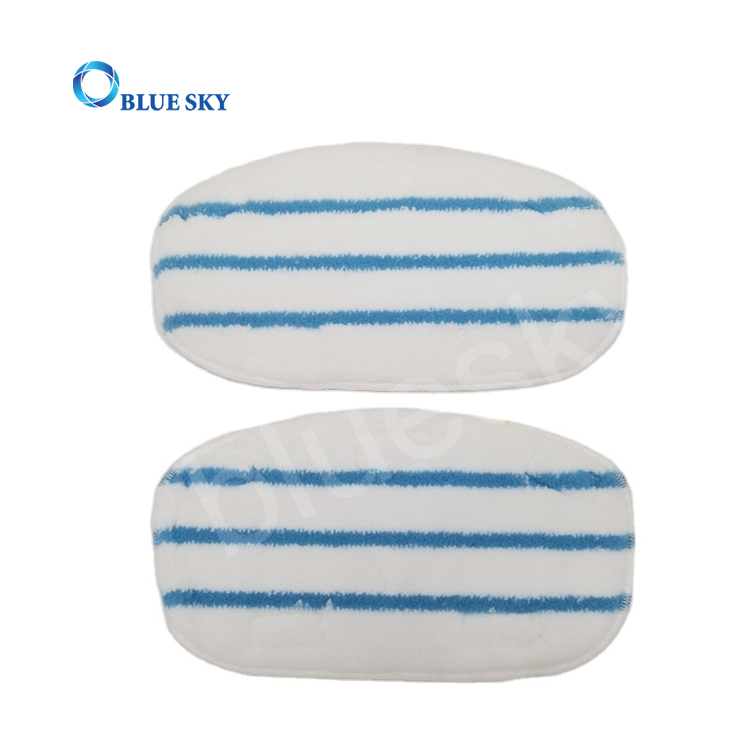 Almohadillas lavables de microfibra Steam Mop compatibles con Pursteam Thermapro 10 en 1