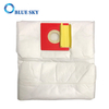 Bolsas de polvo no tejidas blancas del filtro del cubo H11 HEPA para la aspiradora del hogar