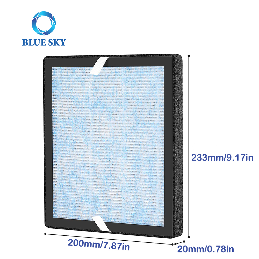  Filtros verdaderos de carbón activado H13 para purificador de aire Elechomes P1801/P1802