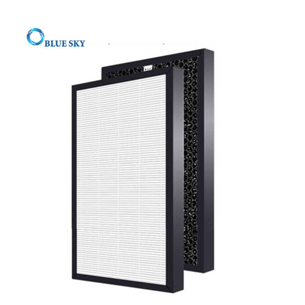 Filtro HEPA H13 de gran venta compatible con Midea KJ25FE-NJ KJ30FE-NV1/NV2/NV3 piezas de filtro de purificador de aire de carbón activado