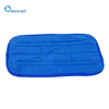 Almohadillas lavables de trapeador de limpieza en seco y húmedo compatibles con piezas de trapeador de aspiradora