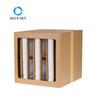 Caja de filtro de nido de abeja resistente a altas temperaturas de alta eficiencia OEM, caja de filtro de niebla de pintura en aerosol seca