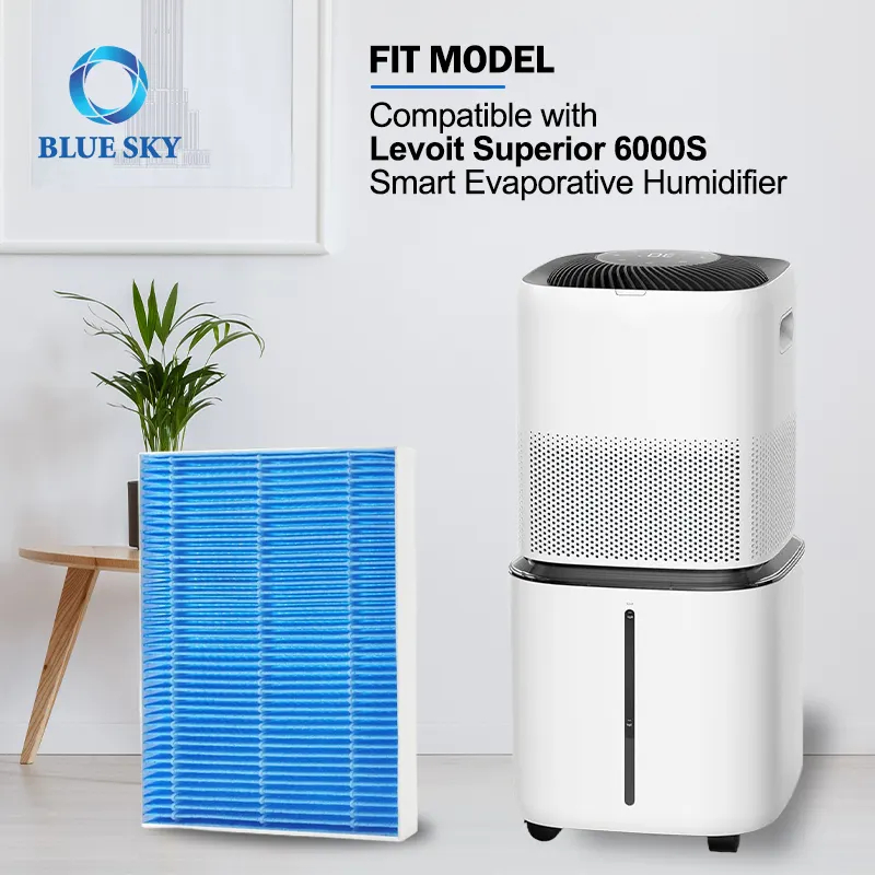 Filtro de repuesto para humidificador compatible con LEVOIT 6000S