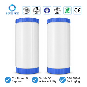 Cartucho de filtro de agua recargable para toda la casa, 4,5 x 10, compatible con carcasa Big Blue