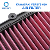 AF094 Filtro de aire de motocicleta para Kawasaki Versys 650 ABS 2015-2019 / EX650 Ninja 650 2017-2020 / EX650 Ninja 650 ABS 2017-2020