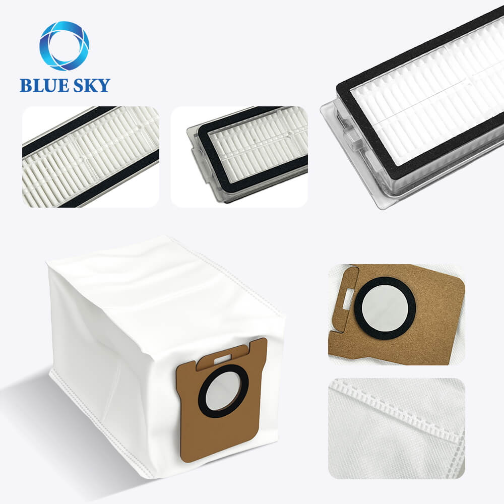 Reemplazo de piezas de aspiradora para Xiaomi X20 Max X20 Pro, compra a granel Cepillo principal Cepille del cepillo Hepa Filtro de polvo Mop Pads