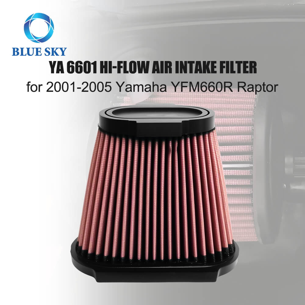 Filtro de entrada de aire YA-6601 para Yamaha YFM660R Raptor 2001-2005 - Reemplazo de filtro de aire para motocicleta al por mayor de alto rendimiento