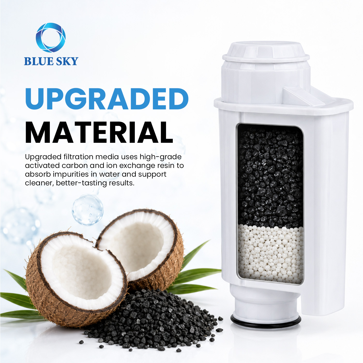 Cartucho de filtro de agua de café CA6702 compatible con Philipss Saeco Gaggia