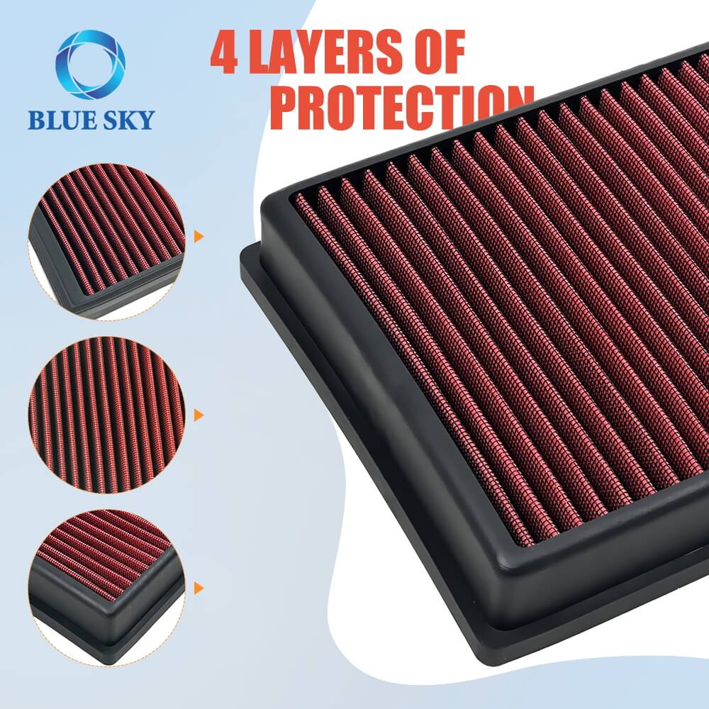 Proveedor de filtro automático al por mayor, filtro de aire de motor de alto flujo, filtro de cabina 33-3005 para 2013-2025 Audi A1, A3, Q2, Q3, TT