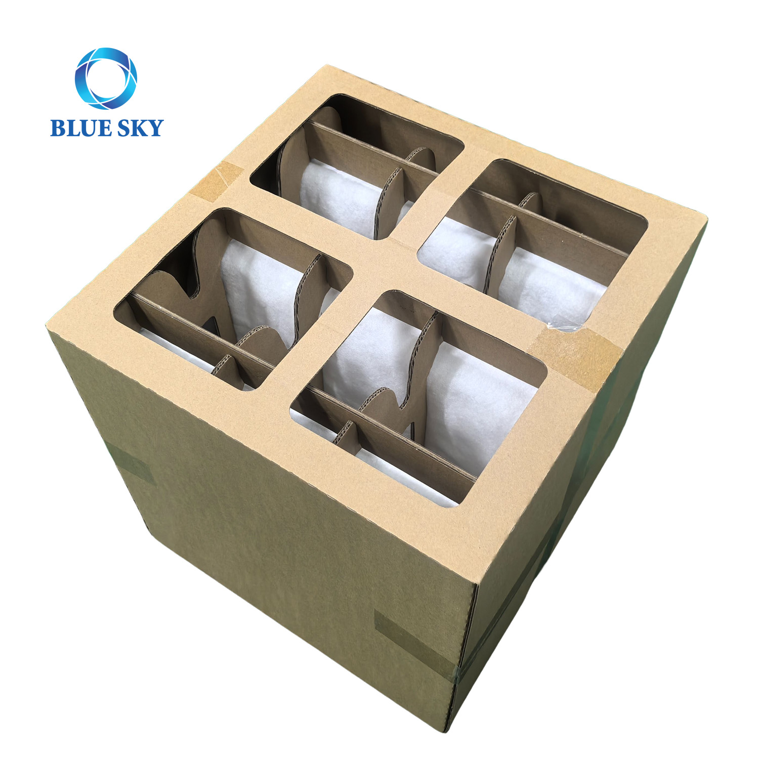 Caja de filtro DPA, filtro de pintura de pintura de cabina de spray de filtro de aire por proveedor de filtro de porcelana