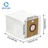 Kits de reemplazo de bolsas de polvo para Ilife A12 Pro / A30 Pro / V9 Pro AutOw Vaciating Roboting aspiradora robótica