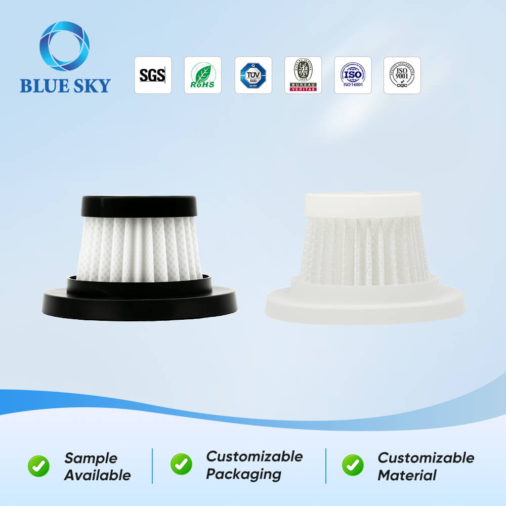 OEM ODM Custom Vacuum Cleaner Filter, New Gun-type HEPA Filter for Car Vacuum Cleaner OEM ODM Filtro de aspiradora personalizado, nuevo filtro HEPA de tipo arma para aspiradora para automóvil