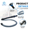 Manguera de aspiradora con conector de mango de repuesto para FC9078 FC9330 FC9331 FC9332 FC9350