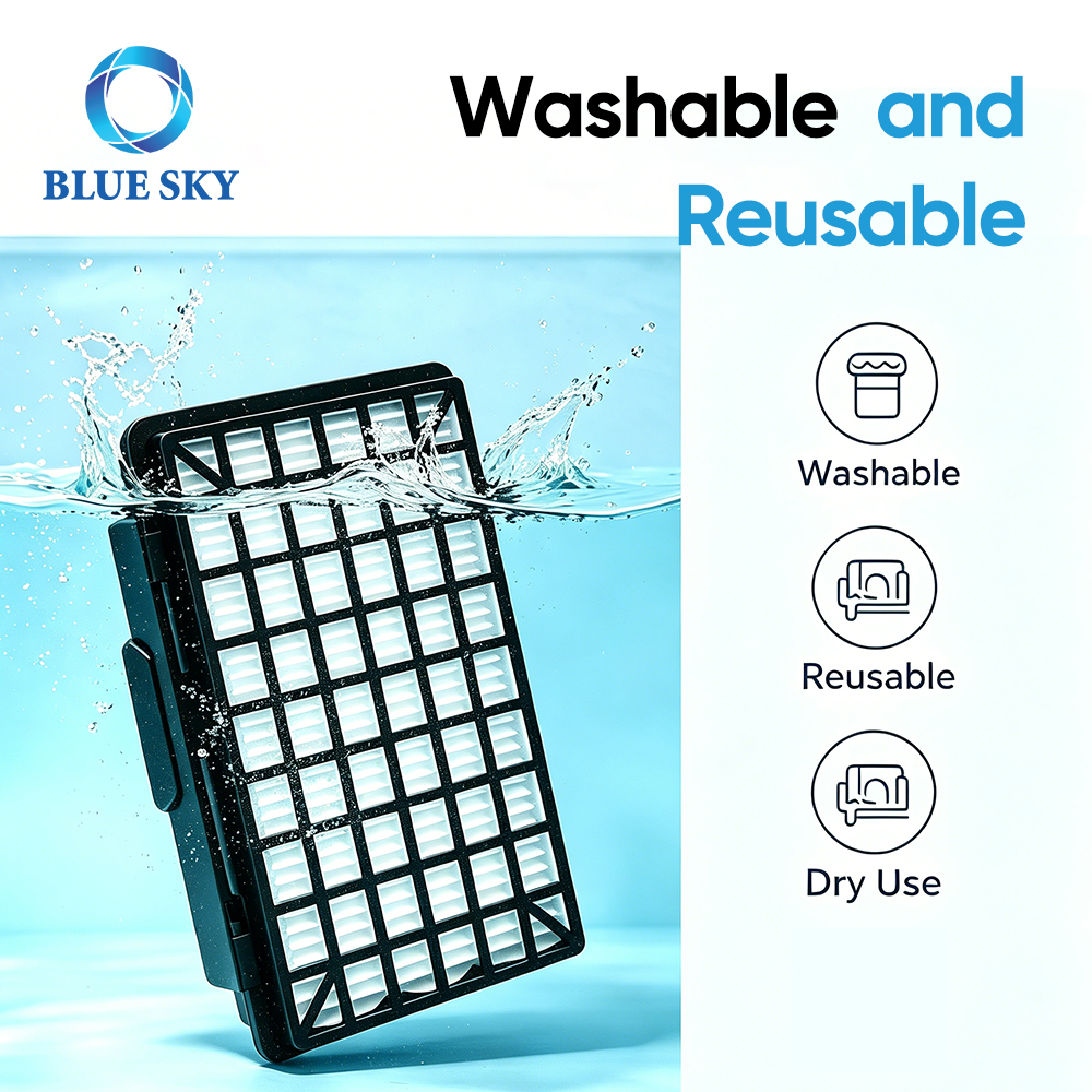 Kit de filtro HEPA y motor compatible con Siemens Q5 Q8