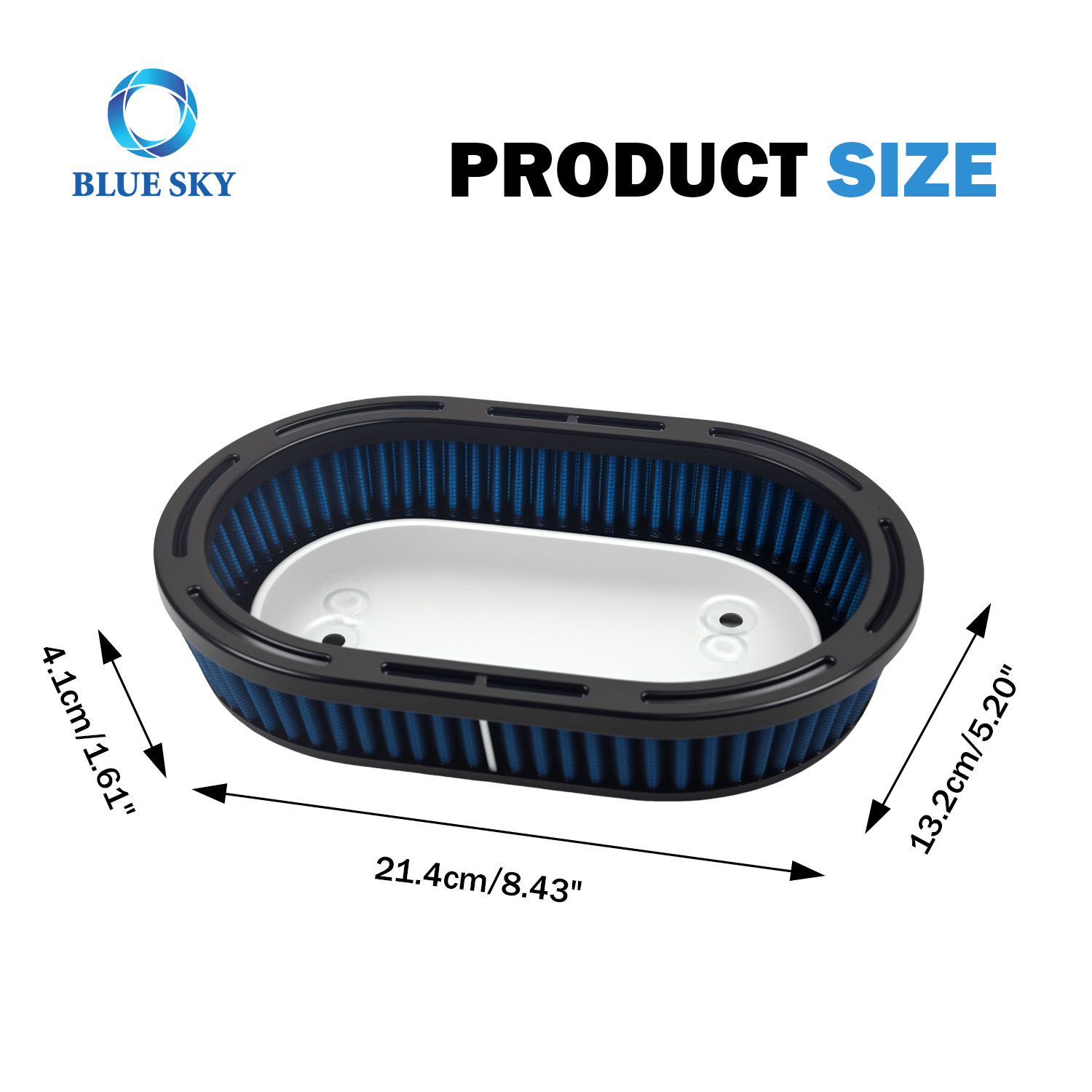 Filtro de aire personalizado para Harley Softail 2018+ Milwaukee Eight 107114 Proveedor de filtros de aire para motocicleta con motor