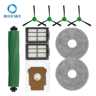 Kit completo de piezas de repuesto para Irobot Roomba 505/405 Combo | Incluye cepillos de rodillos, almohadillas de moplidad, filtro HEPA, cepillos laterales, bolsas de polvo