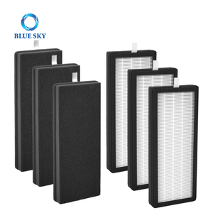 Cartucho de filtro HEPA OEM para el purificador de aire VEVA 8000 Elite Pro | H13 reemplazo verdadero HEPA | 99.97% de polen de polvo PM2.5 Desmontaje