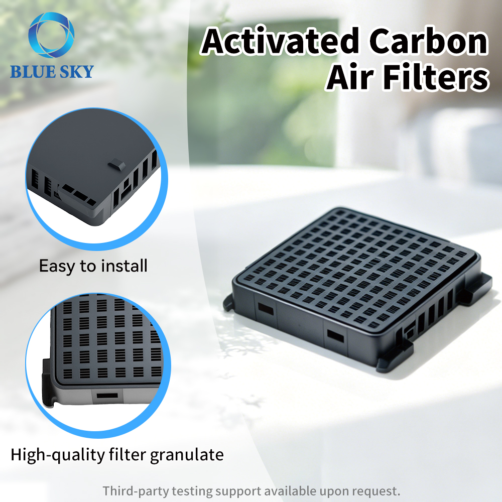 Reemplazo de filtro de aire de refrigerador de carbón activado apto para Liebherrs 7440021-00, cartucho de filtro de refrigerador de eliminación de olores