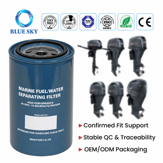 Separador de agua y combustible MAR-FUELF-IL-TR compatible con Yamaha