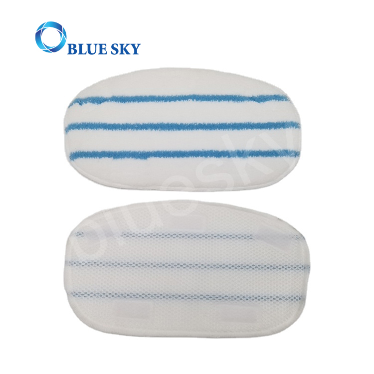 Almohadillas lavables de microfibra Steam Mop compatibles con Pursteam Thermapro 10 en 1