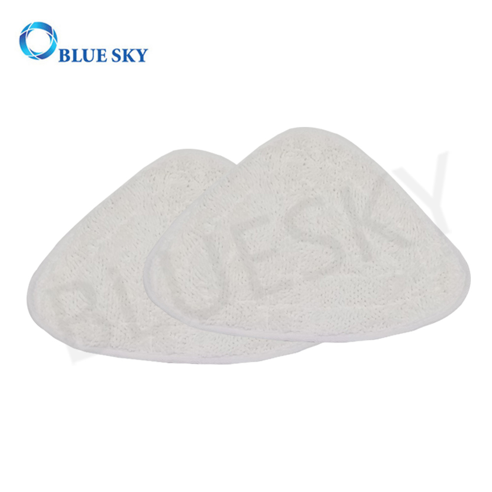 Almohadillas de limpieza a vapor de microfibra lavables personalizadas compatibles con piezas de aspiradora reutilizables mopas de suelo duro de repuesto