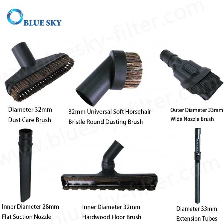 Piezas universales de repuesto para aspiradora, accesorios y accesorios, herramientas de limpieza, cepillo para polvo/boquilla de succión plana/tubo