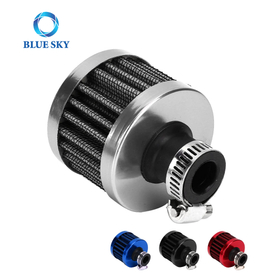 Mini cubierta de ventilación Universal de alto flujo para cárter de coche, respiradero de cabeza de seta, accesorio automático, filtro de entrada de aire