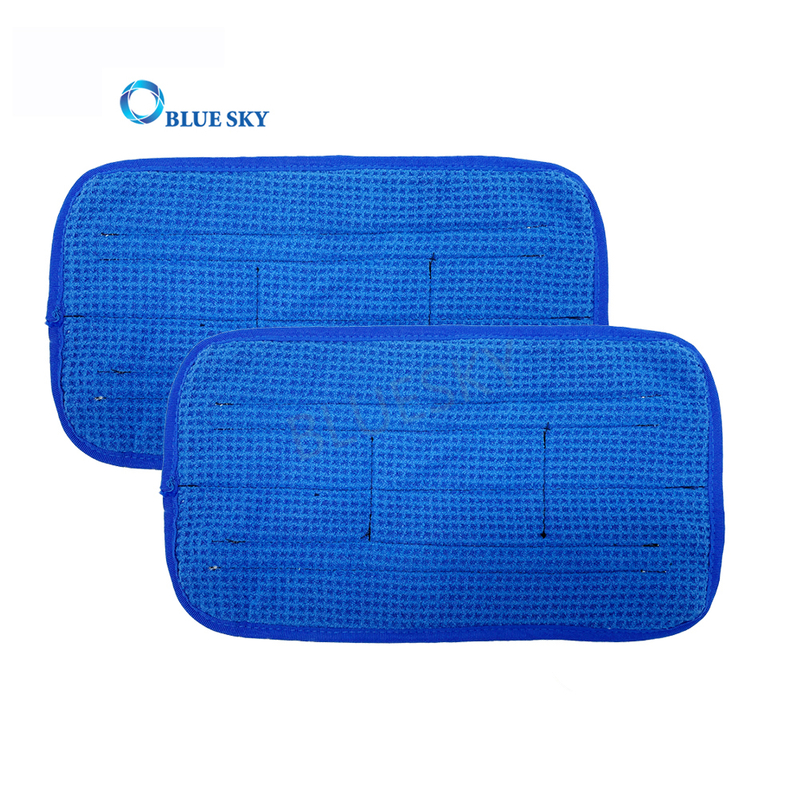 Almohadillas lavables de trapeador de limpieza en seco y húmedo compatibles con piezas de trapeador de aspiradora