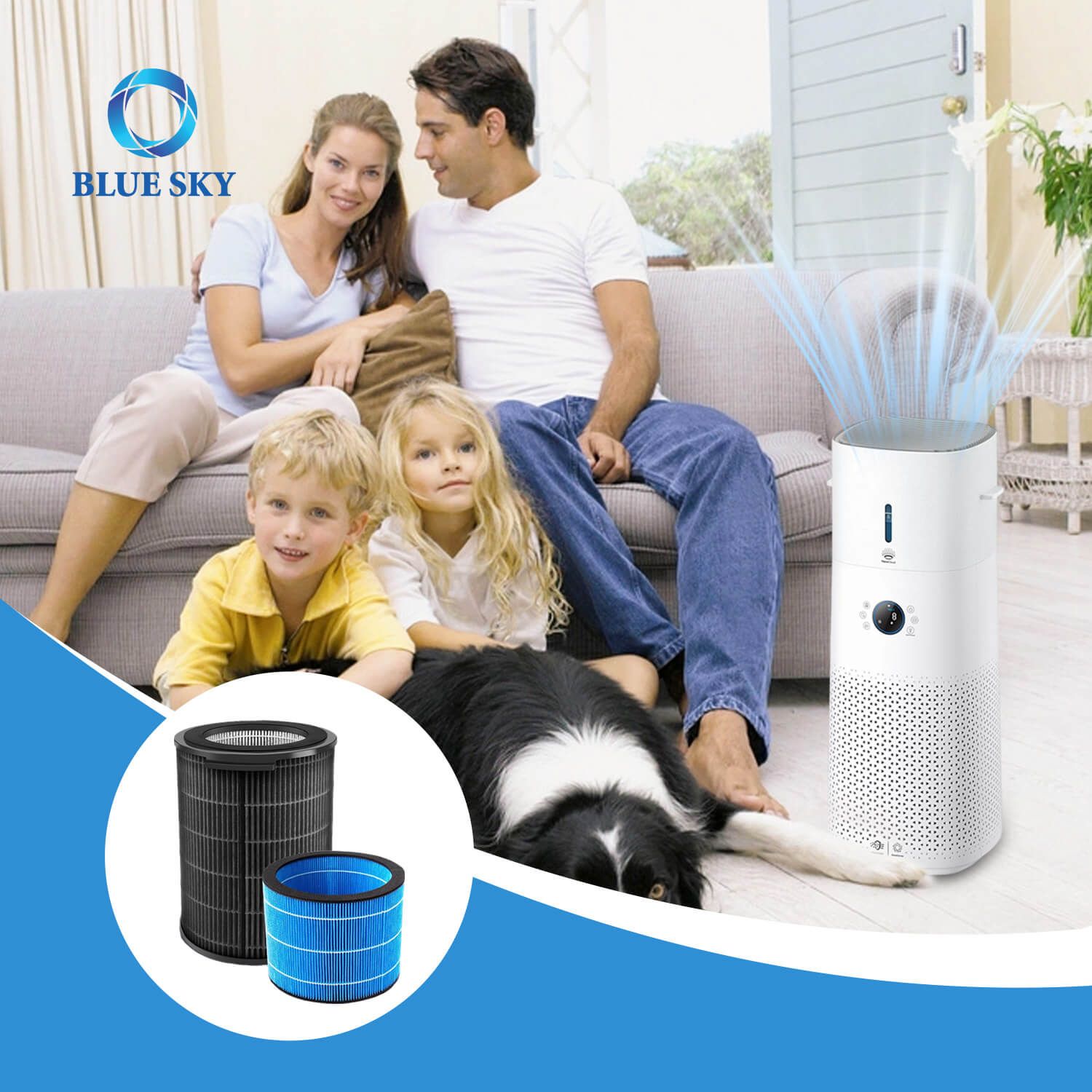 FY3437/FY3455 H13 Reemplazo de filtro HEPA verdadero para Philips Purificadores y humidificadores