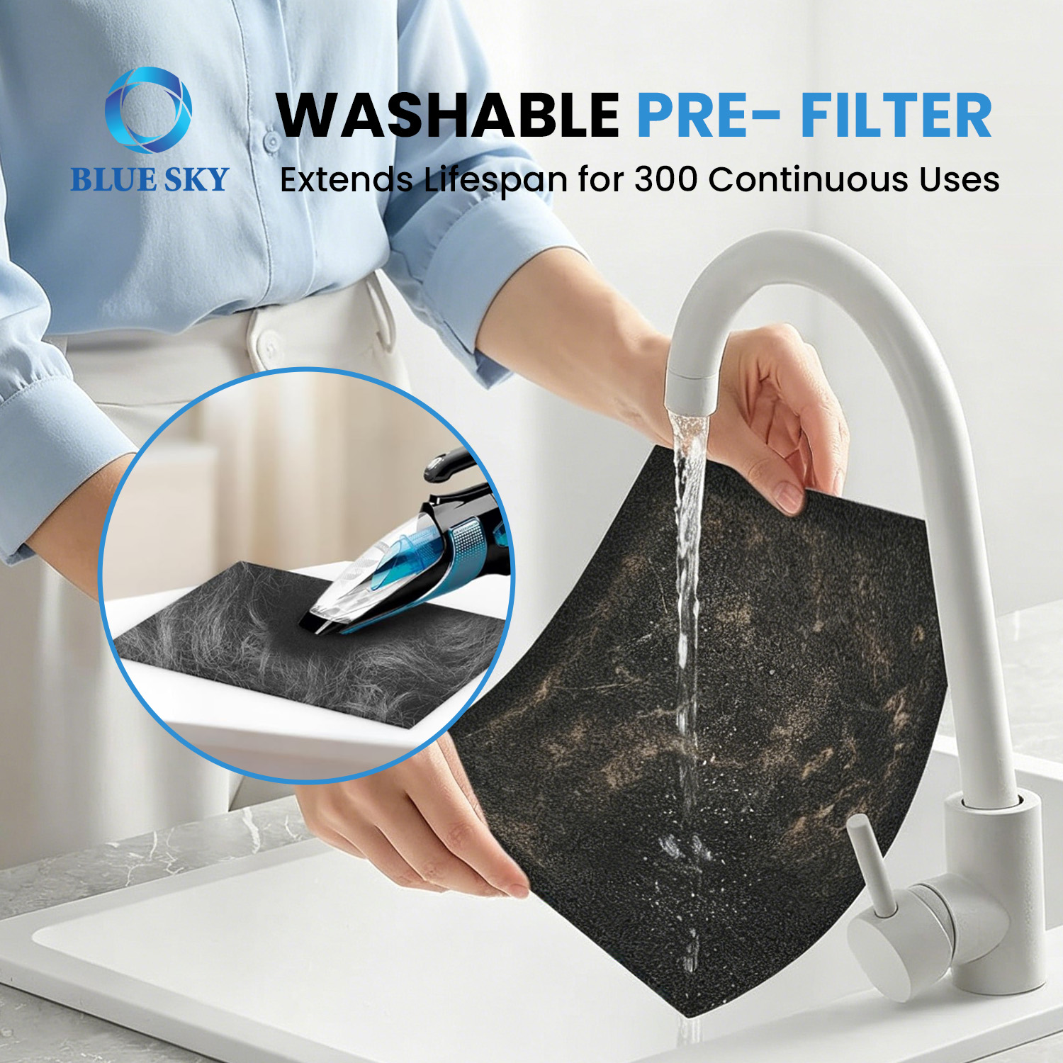 Reemplazo del filtro purificador de aire para mascotas de carbón activado HEPA H13 Compatible con Oneisall PP02