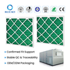 Pulgada plisada del filtro de aire del panel G4 24x24x2 para el sistema de ventilación HVAC 