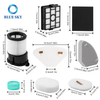 Filtro de filtro HEPA de alta eficiencia y filtro de fieltro para aspirador inalámbrico de tiburones IP3251 IP3251C IP3252, proveedor de piezas de aspiradora B2B