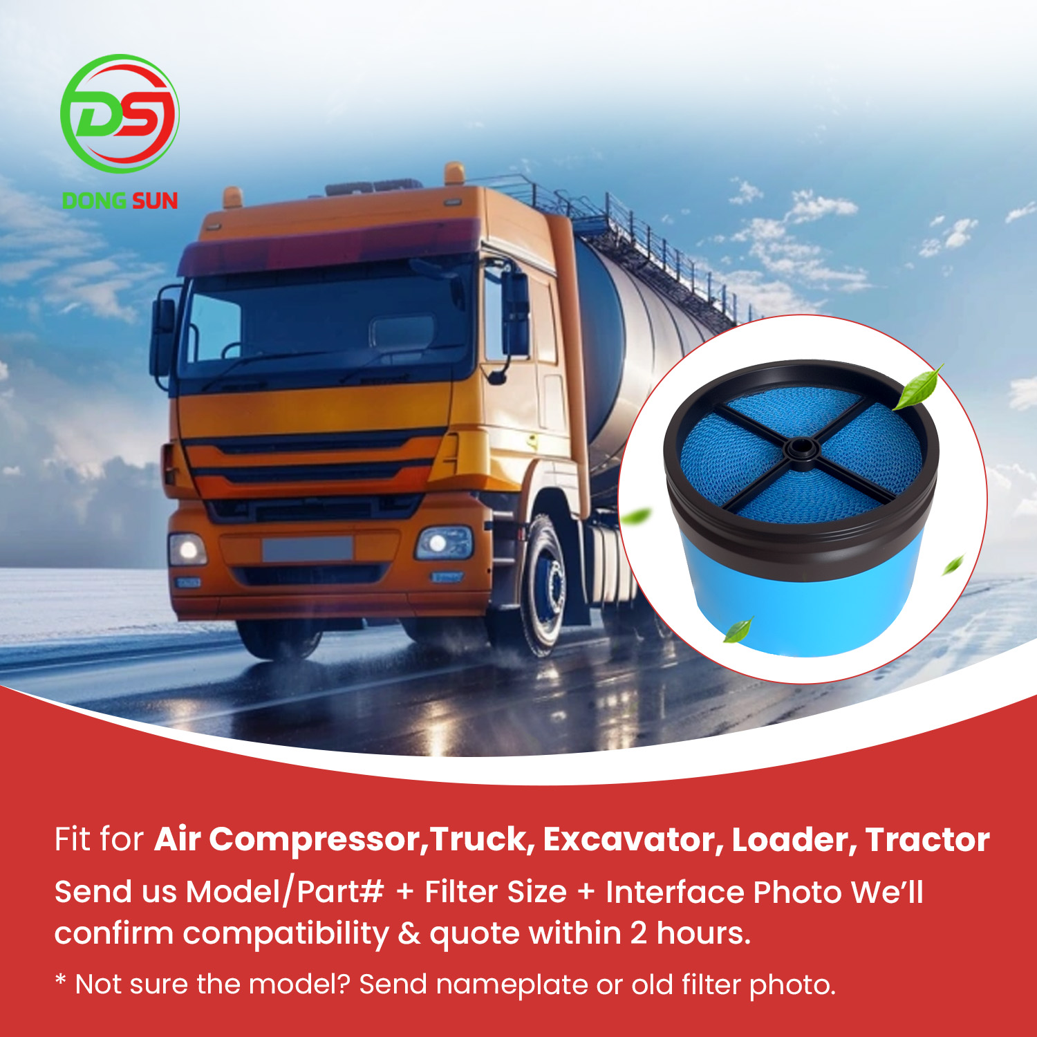 Reemplazo del filtro de aire para camiones de alta eficiencia 1780-78080 | Fabricante de elementos de filtro de aire de motor de servicio pesado