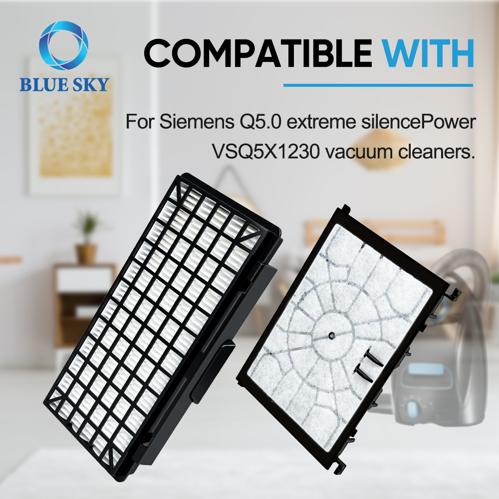 Kit de filtro HEPA y motor compatible con Siemens Q5 Q8