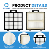 Kit de filtros de repuesto de fieltro y espuma HEPA H12 compatible con Sharks PowerDetect AZ3900UK AZ3900UKT AZ3900UKTBK