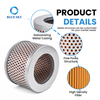 Cartucho de filtro de entrada de aire 84040107000 C1112 compatible con bombas de vacío Beckers U4.40 U4.70 U4.70D