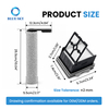 Kit de filtro y cepillo giratorio Compatible con Tinecos GO H2O HammerHead personalizado disponible