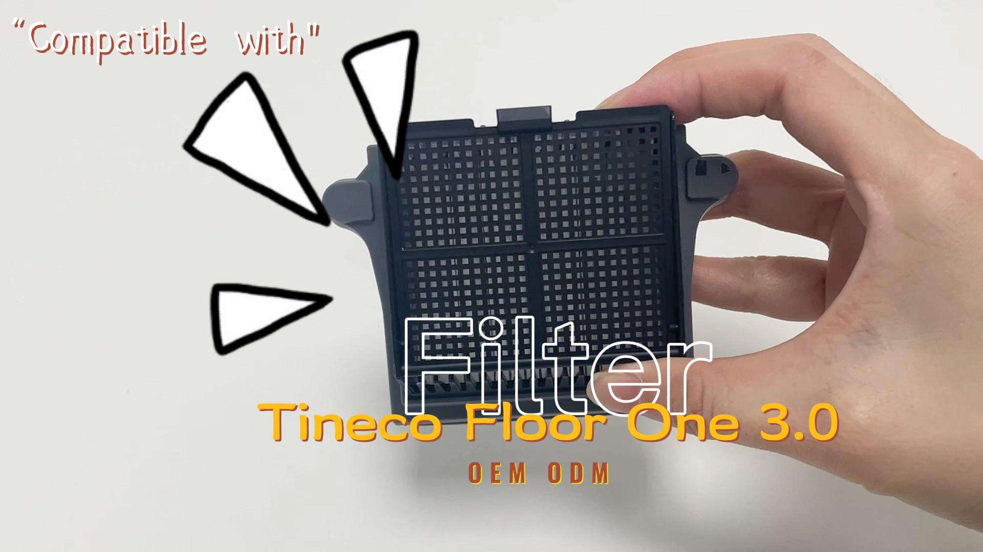 Filtro HEPA para aspiradora Compatible con Tineco Floor One 3,0, accesorios para aspiradoras en seco y húmedo