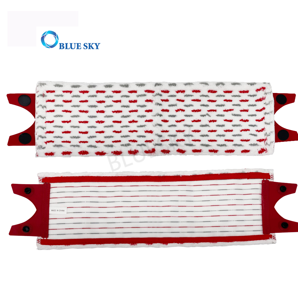 Almohadilla de microfibra reutilizable para fregona Compatible con almohadillas de fregona para aspiradora Vileda o-cedar Ultramat