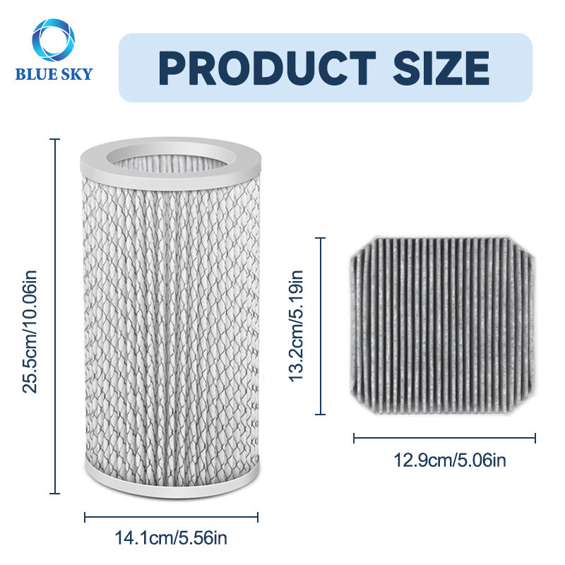 El filtro HEPA de carbón activado se adapta al purificador de aire Molekule