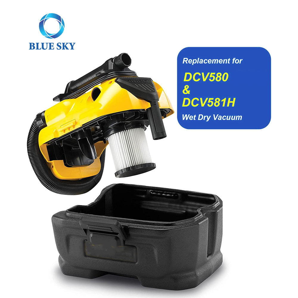 Filtro de repuesto lavable para aspiradora Dewalt DCV580 y DCV581H, pieza de aspiradora en seco y húmedo, DCV5801H