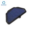 Filtro de aire de motocicleta para Kawasaki Ninja ZX-10R ZX10 ZX 10R ZX1000 ABS 2016-2023, Piezas de repuesto de motocicletas