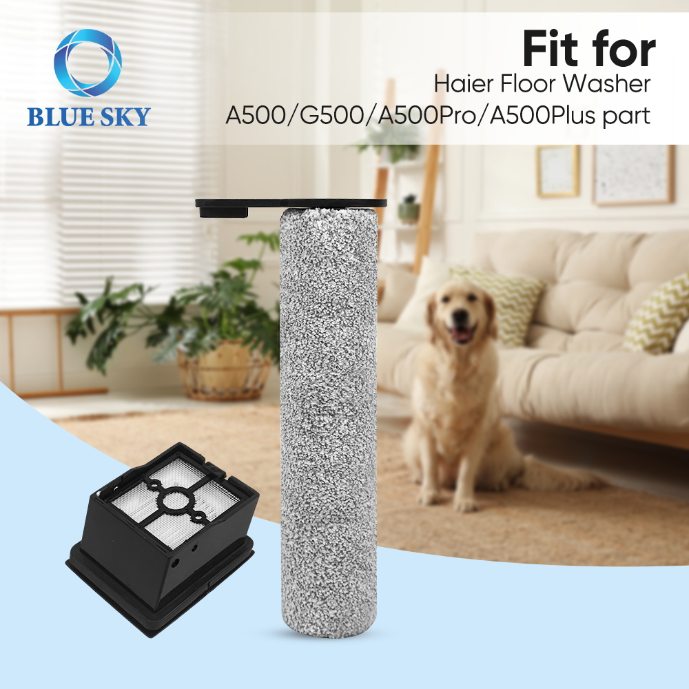 Reemplazo del kit de cepillo y filtro A500/G500 para la lavadora de piso Haier Pro/Plus - Accesorios de aspiradora